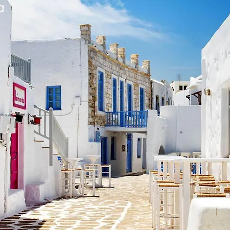 Villa Naxos Center Superior Quadruple Balcony 200m From St, George Views *