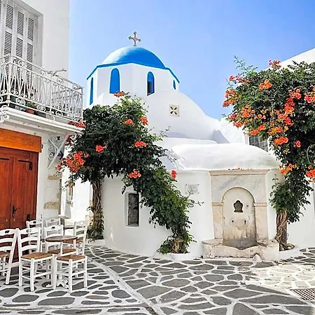 Naxos Center Superior Quadruple Balcony Вилла Naxos City